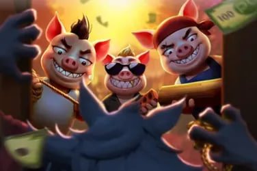 Antarmuka game Red Tiger di platform mcd bola menampilkan katalog slot dan permainan live-dealer dengan tombol deposit DANA, OVO, dan QRIS